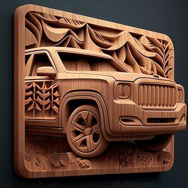 3D мадэль GMC Yukon XL (STL)